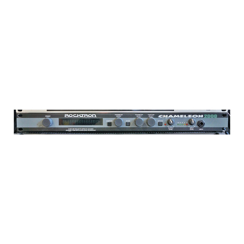 Rocktron Chameleon 2000 user manual