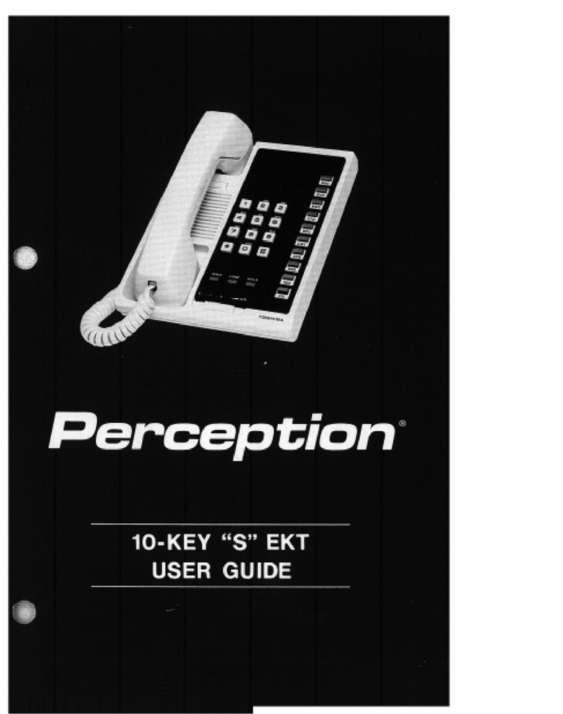 Toshiba Perception E User manual