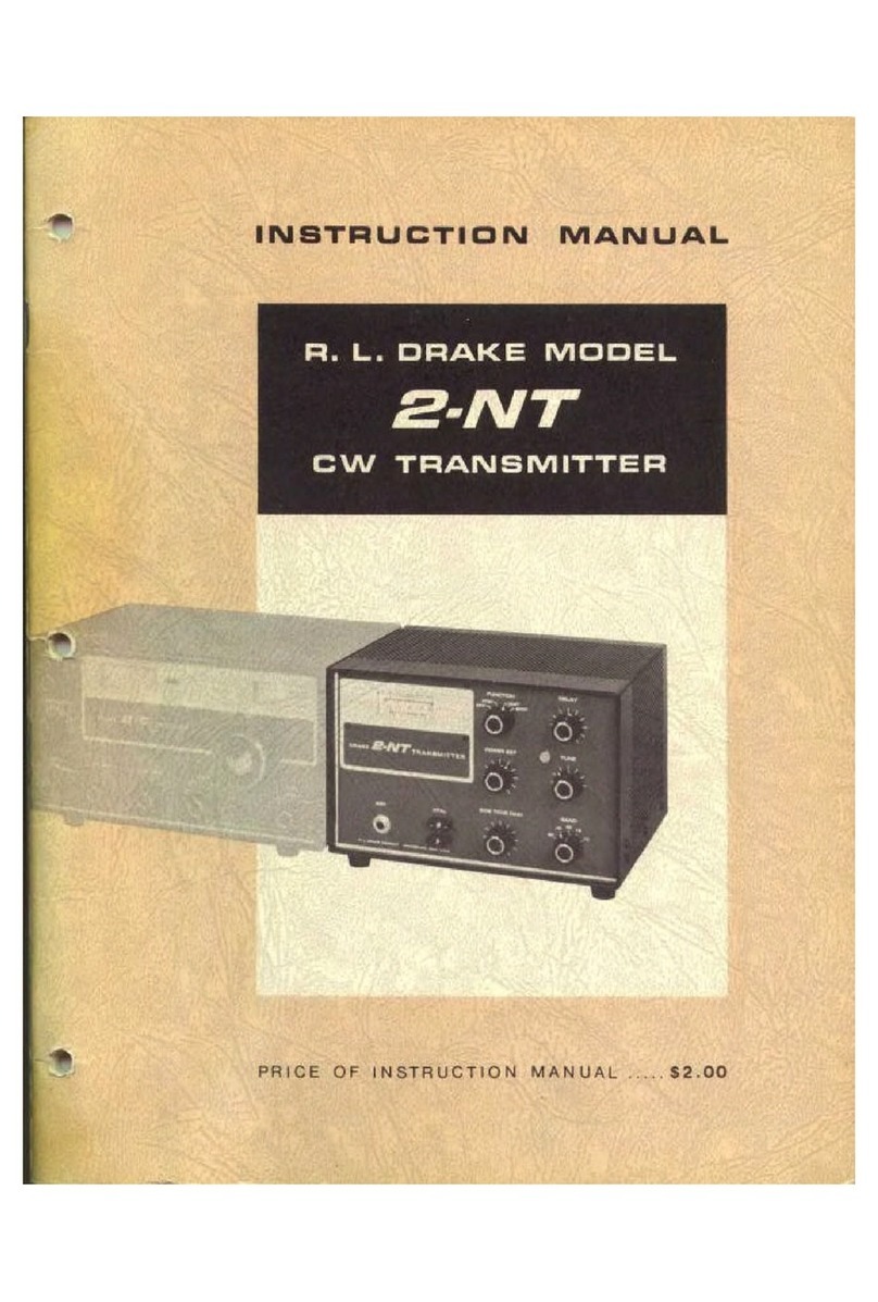 DRAKE 2-nt instruction manual