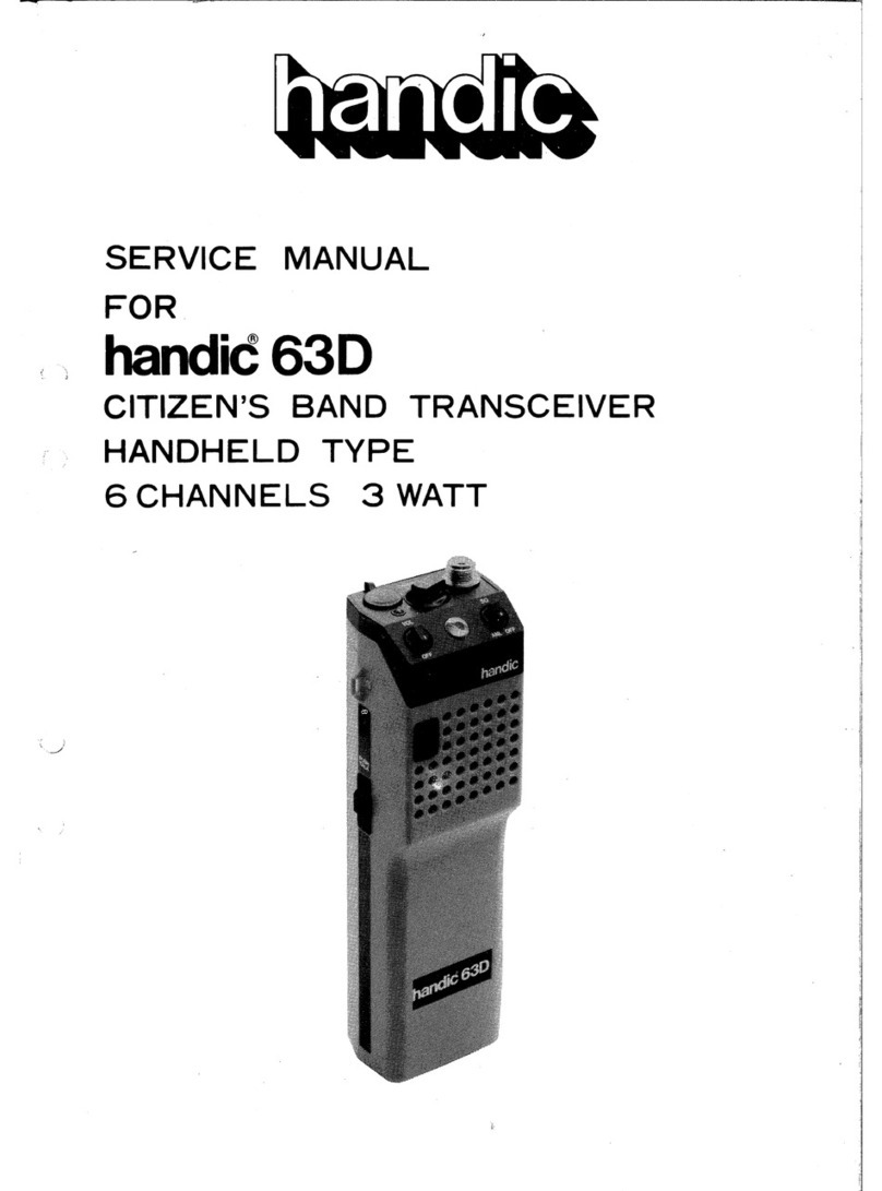 Handic 63D Service manual