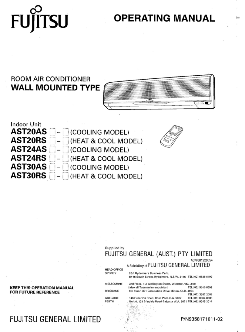 Fujitsu AST20AS User manual