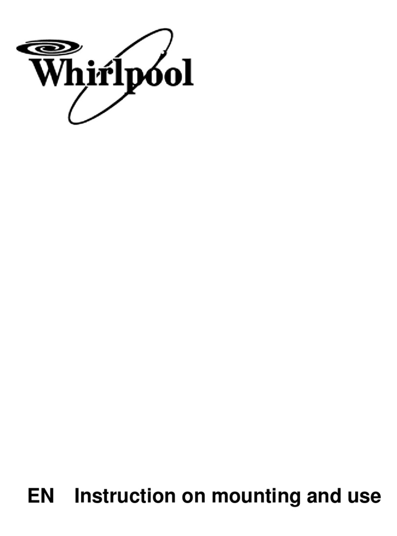 Whirlpool AKR 507 IX Instruction on mounting and use