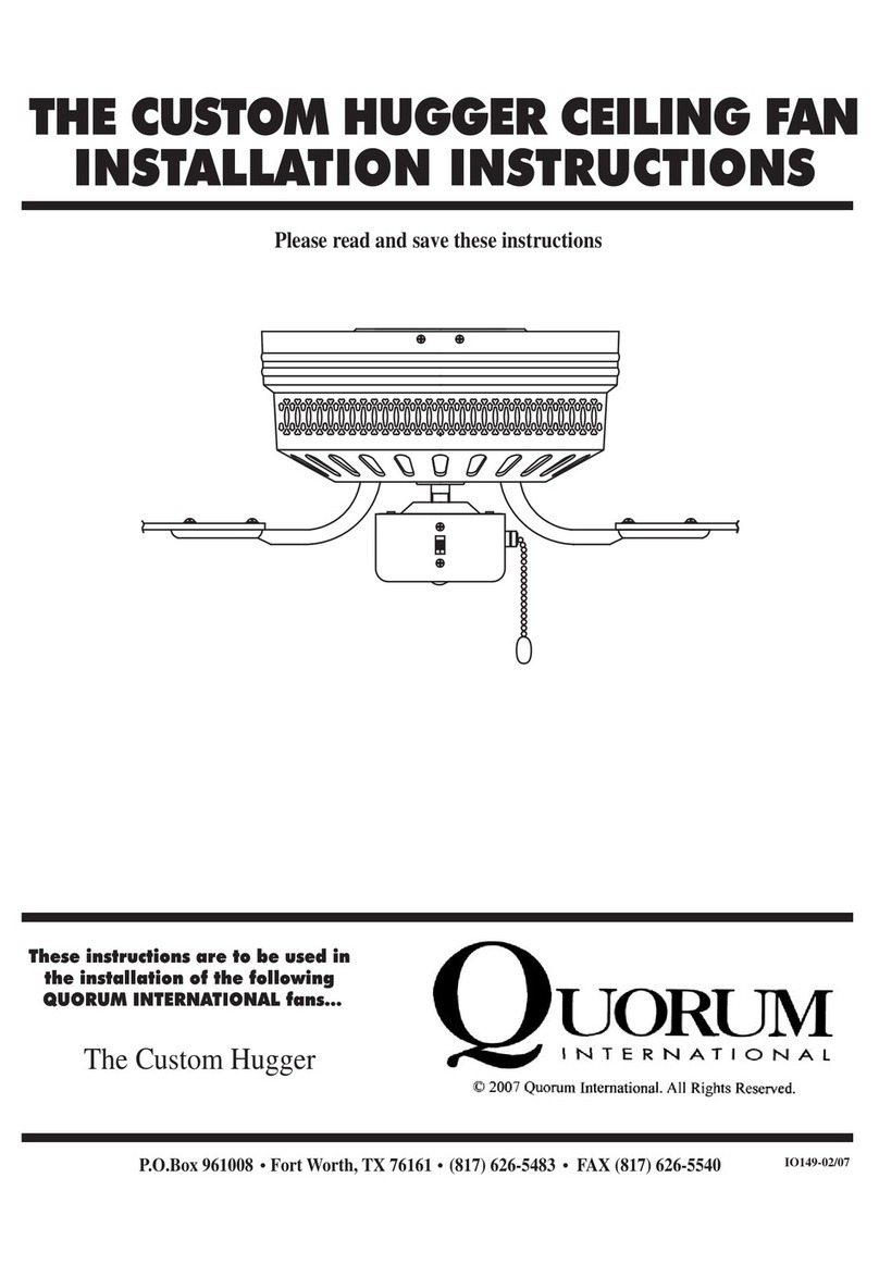 Quorum The Custom Hugger installation instructions