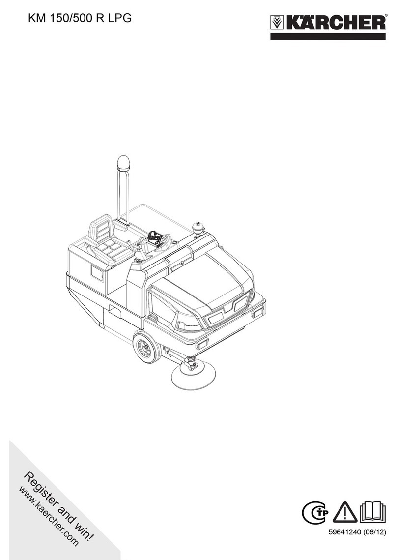 Kärcher KM 150/500 R LPG manual