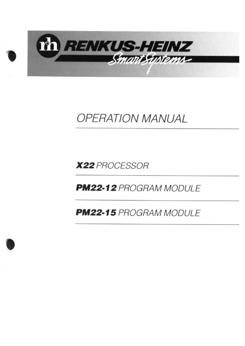 Renkus-Heinz X22 Operation manual