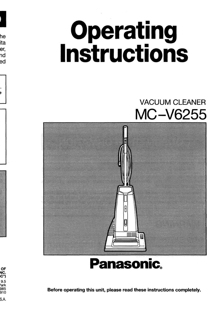 Panasonic MC-V6255 operating instructions