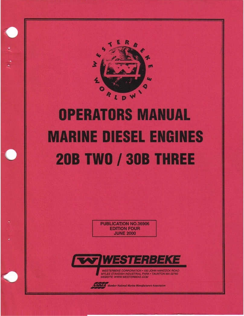 Westerbeke 30B THREE User manual