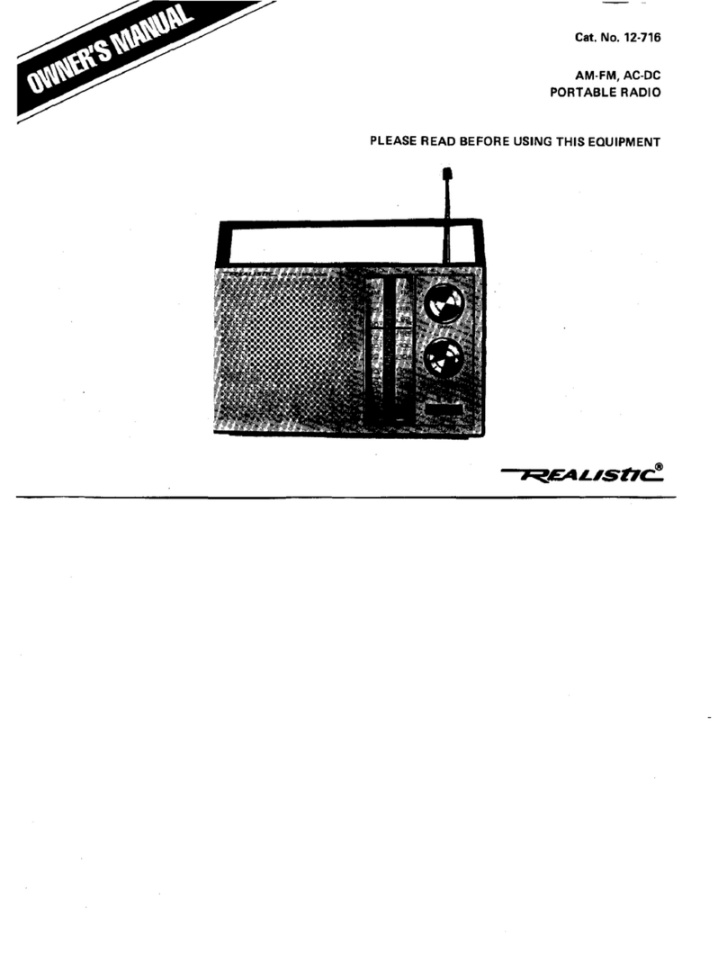 Realistic 12-716 owner's manual