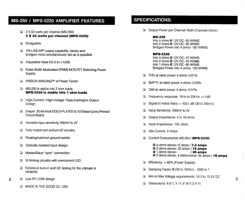 Phoenix MS-250 manual