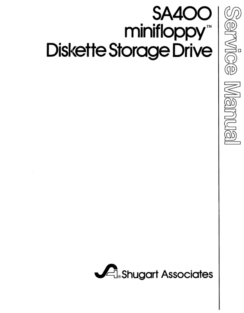 Shugart SA 400 minifloppy User manual