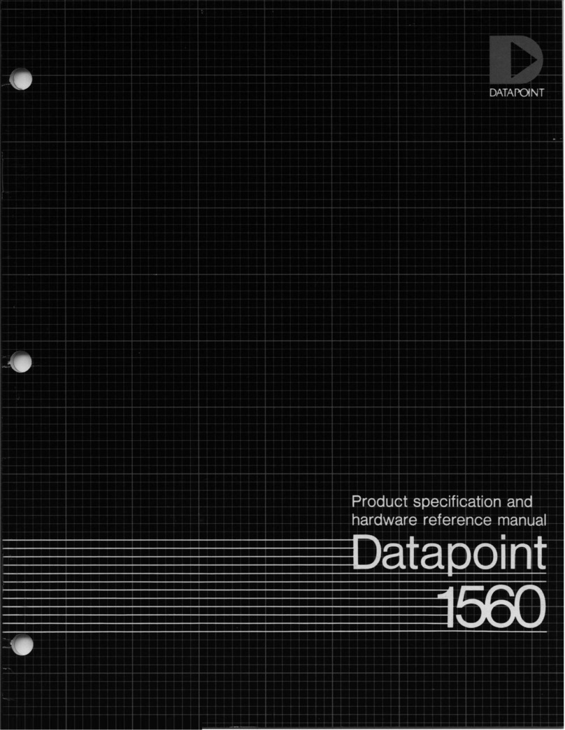 Datapoint 1560 Hardware reference manual