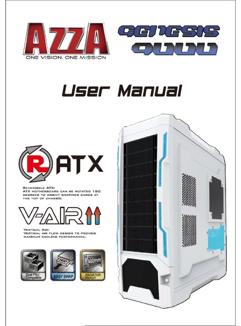 AZZA Genesis 9000 user manual