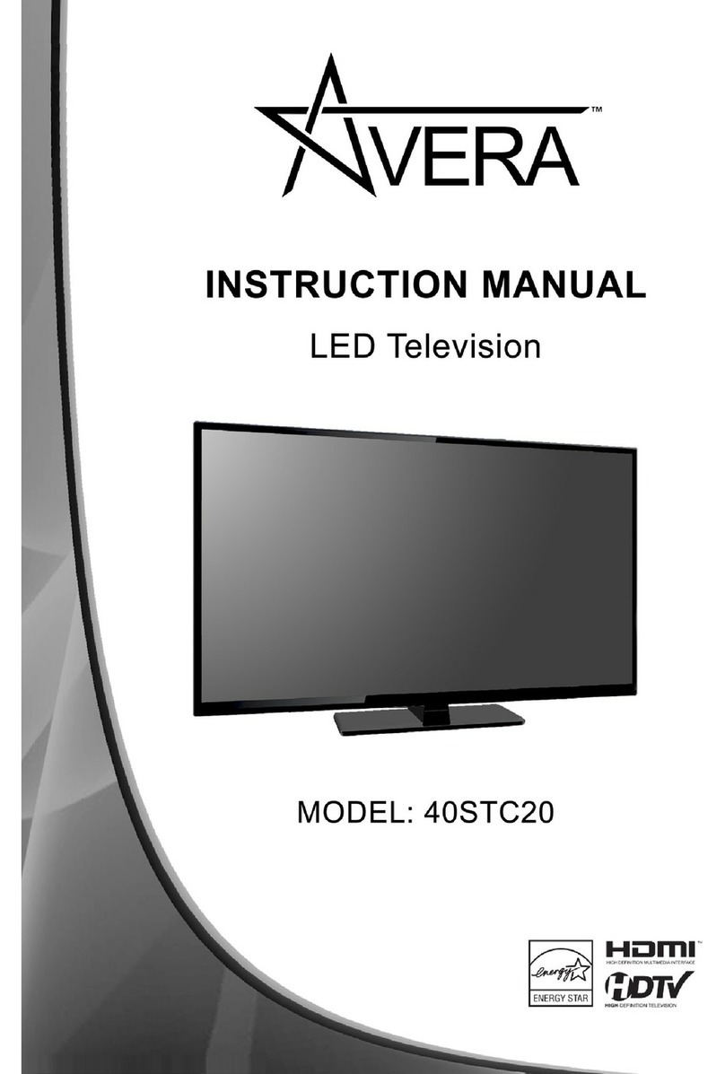 Avera 40STC20 instruction manual