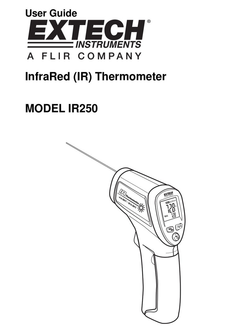 Extech Instruments IR250 User manual