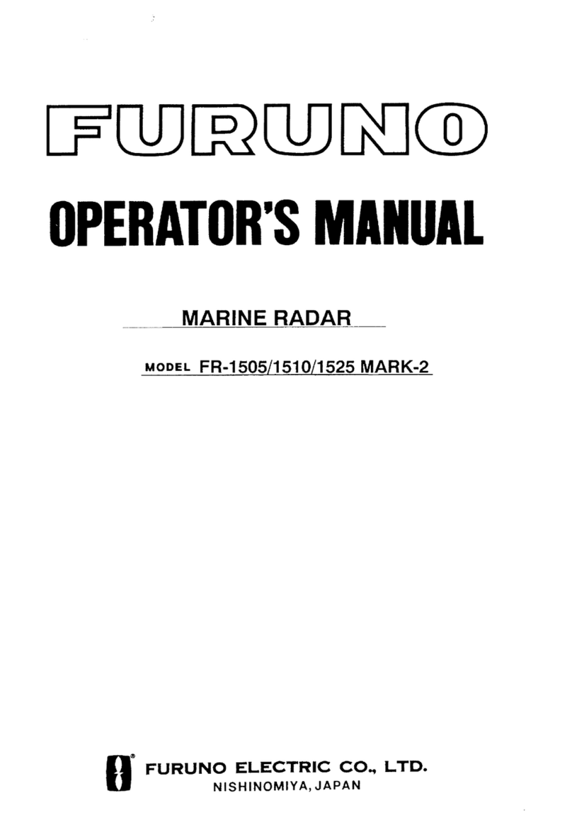 Furuno FR-1505 Mark-2 Operator's manual