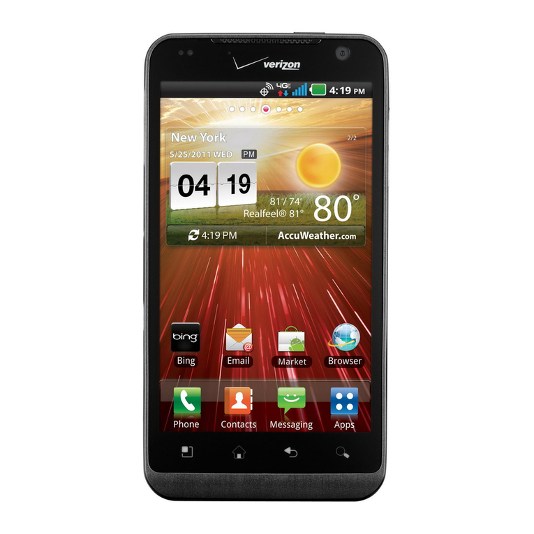 LG Revolution User manual