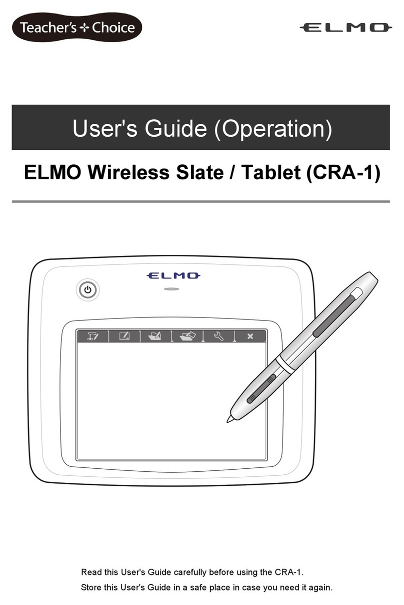Elmo CRA-1 User manual