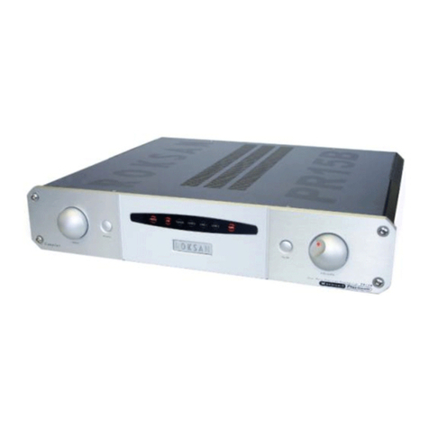 Roksan Audio PR15B user manual