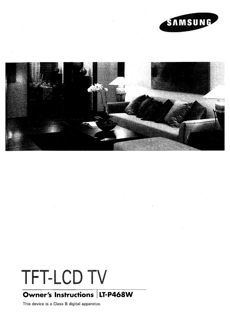 Samsung LT-P468W User manual