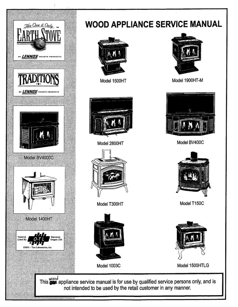 Lennox 15600HT User manual