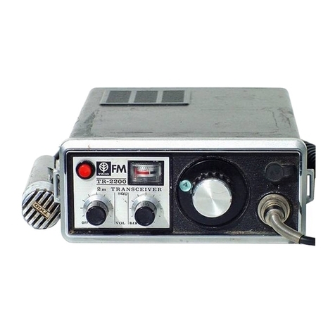 Kenwood TR-2200 User manual