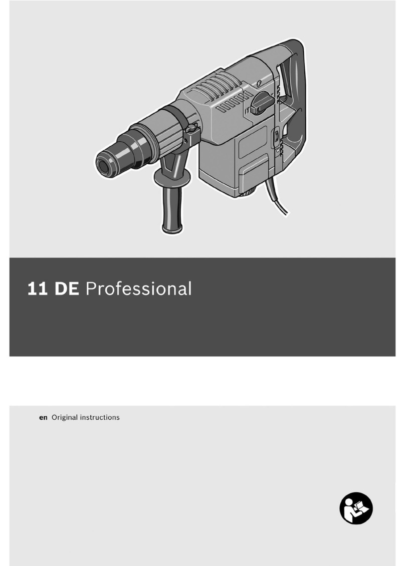 Bosch 11 DE Professional User manual