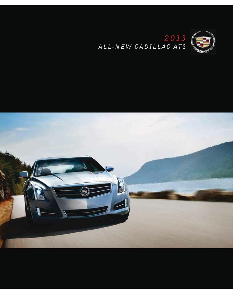 Cadillac ATS 2013 User manual