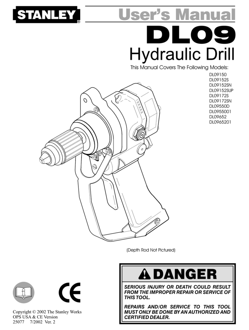 Stanley DL09652 User manual