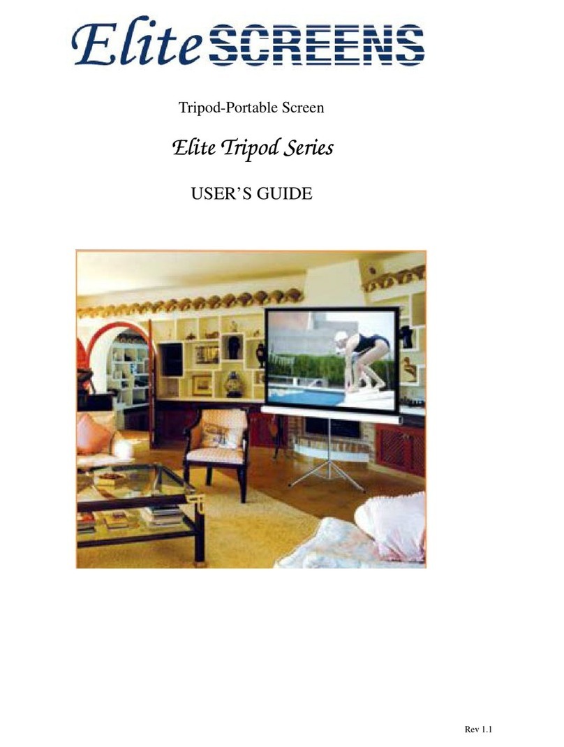 Elite Screens Elite Tripod Series User manual