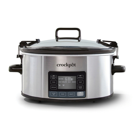 Crock-Pot MyTiMe owner's guide