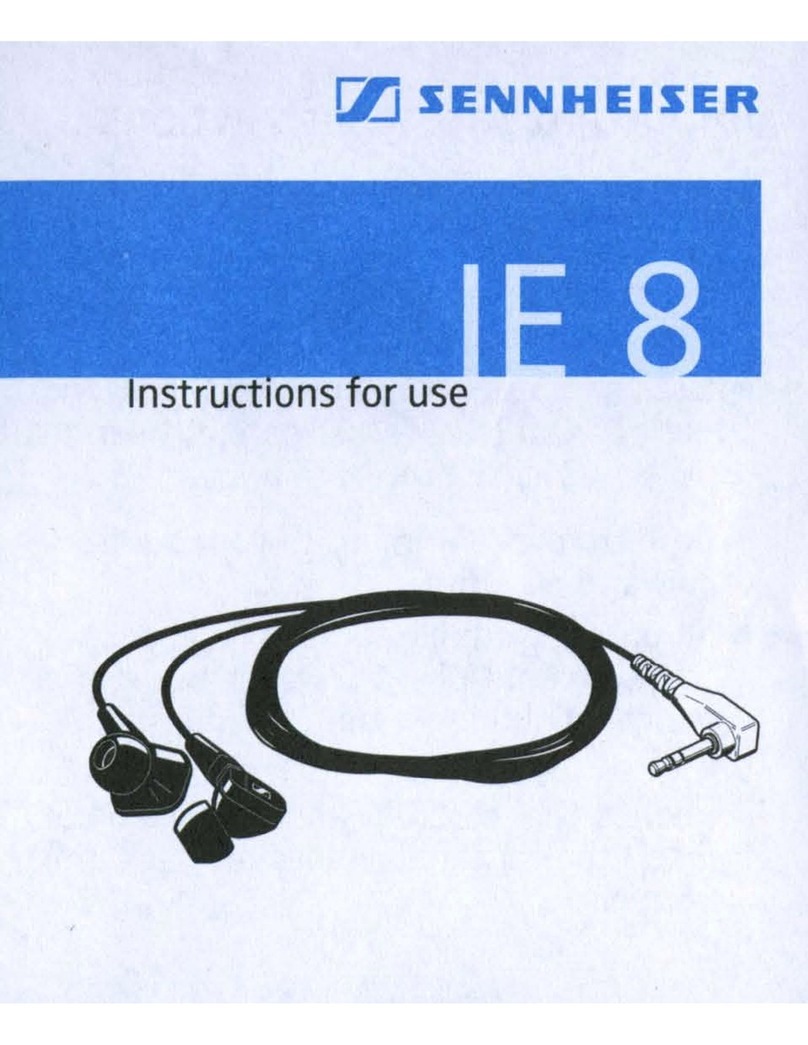 Sennheiser IE 8 Instructions for use