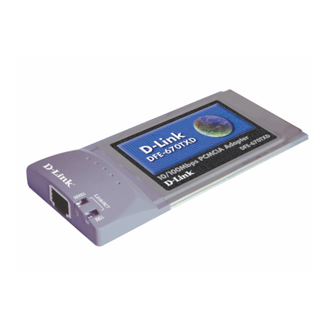 D-Link Express EtherNetwork DFE-670TXD User manual
