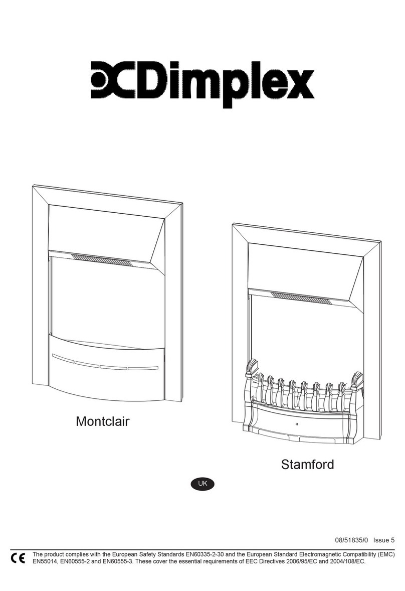 Dimplex Montclair User manual