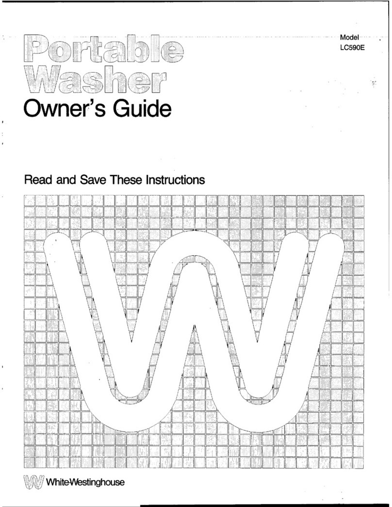 White-Westinghouse LC590E owner's guide