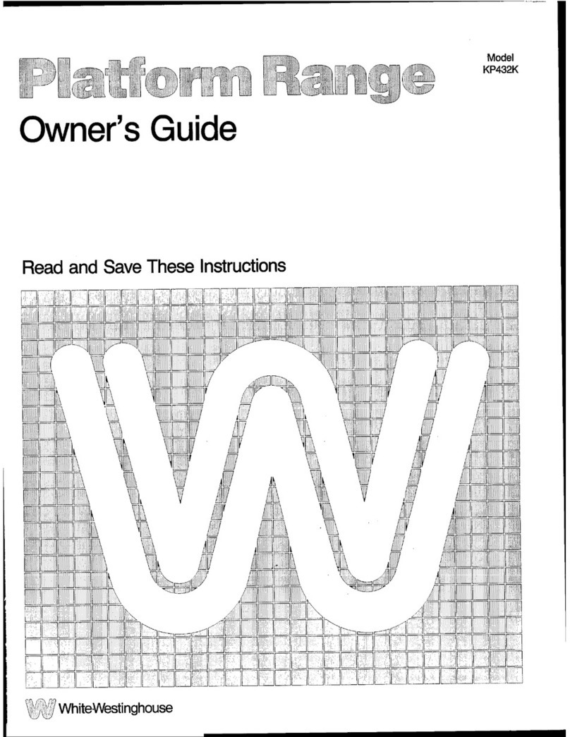 White-Westinghouse KP432K owner's guide White-Westinghouse KP432K owner's guide