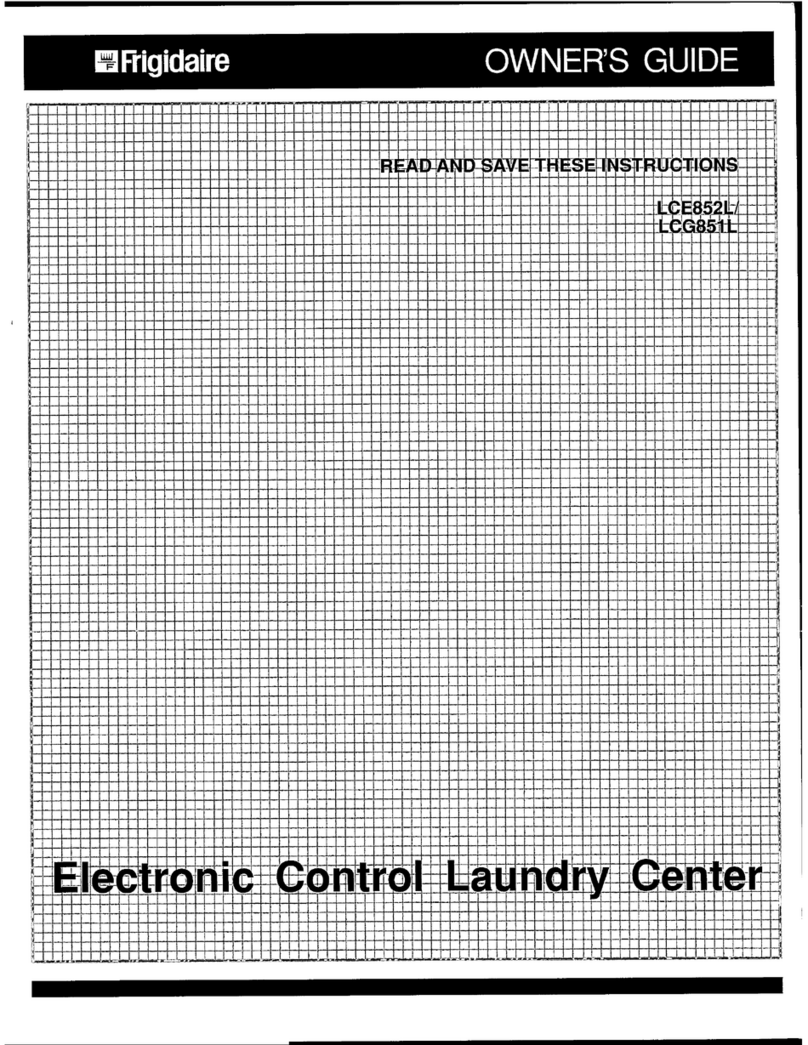 Frigidaire LCE825L User manual