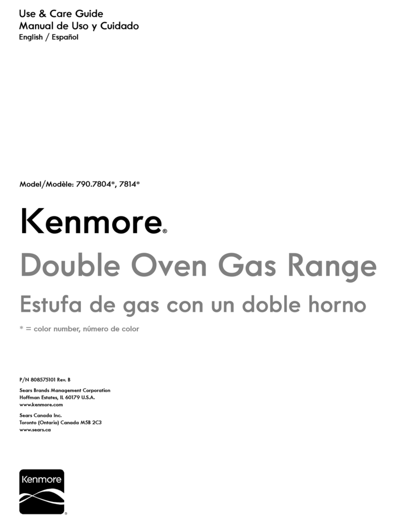 Kenmore 790.7804 User manual
