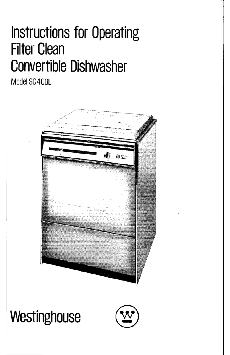 Westinghouse SC400L Parts list manual