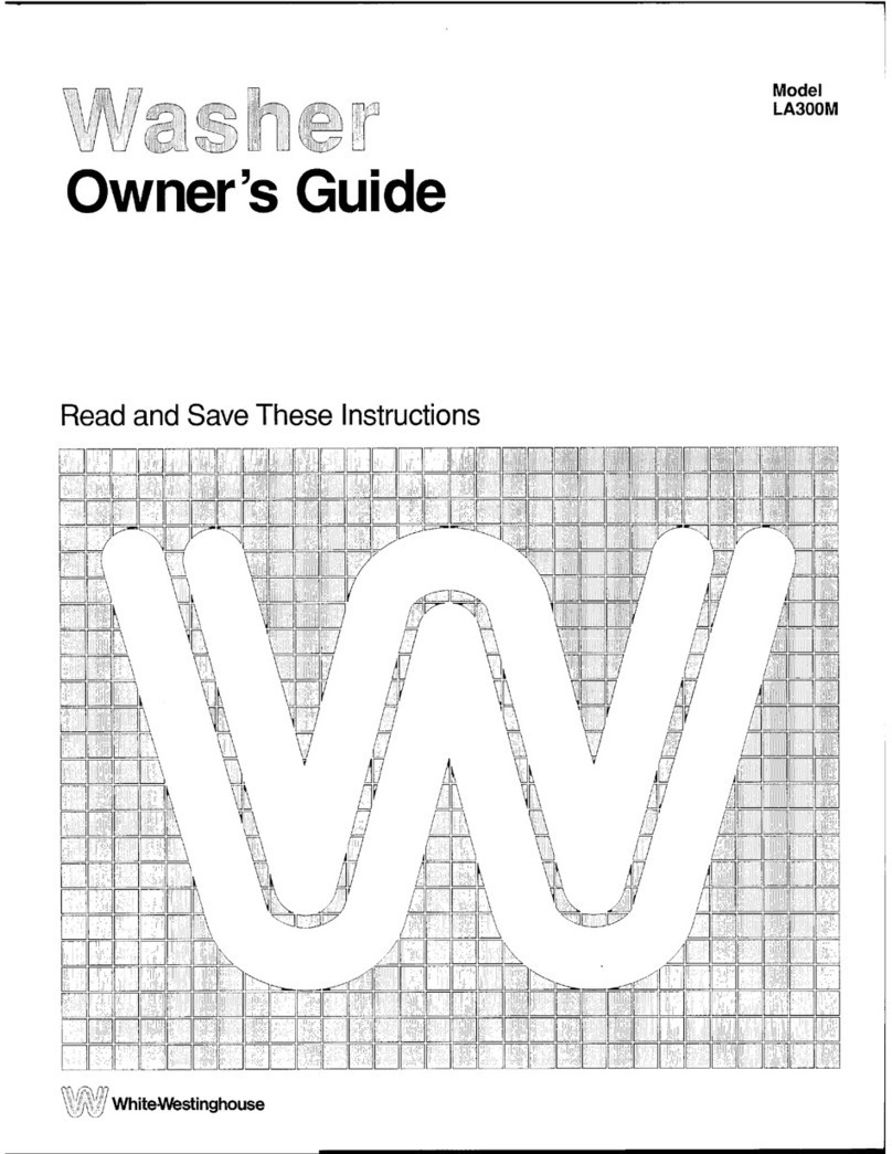 White-Westinghouse LA300M User manual