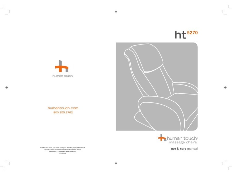 Human Touch HT 5270 User manual
