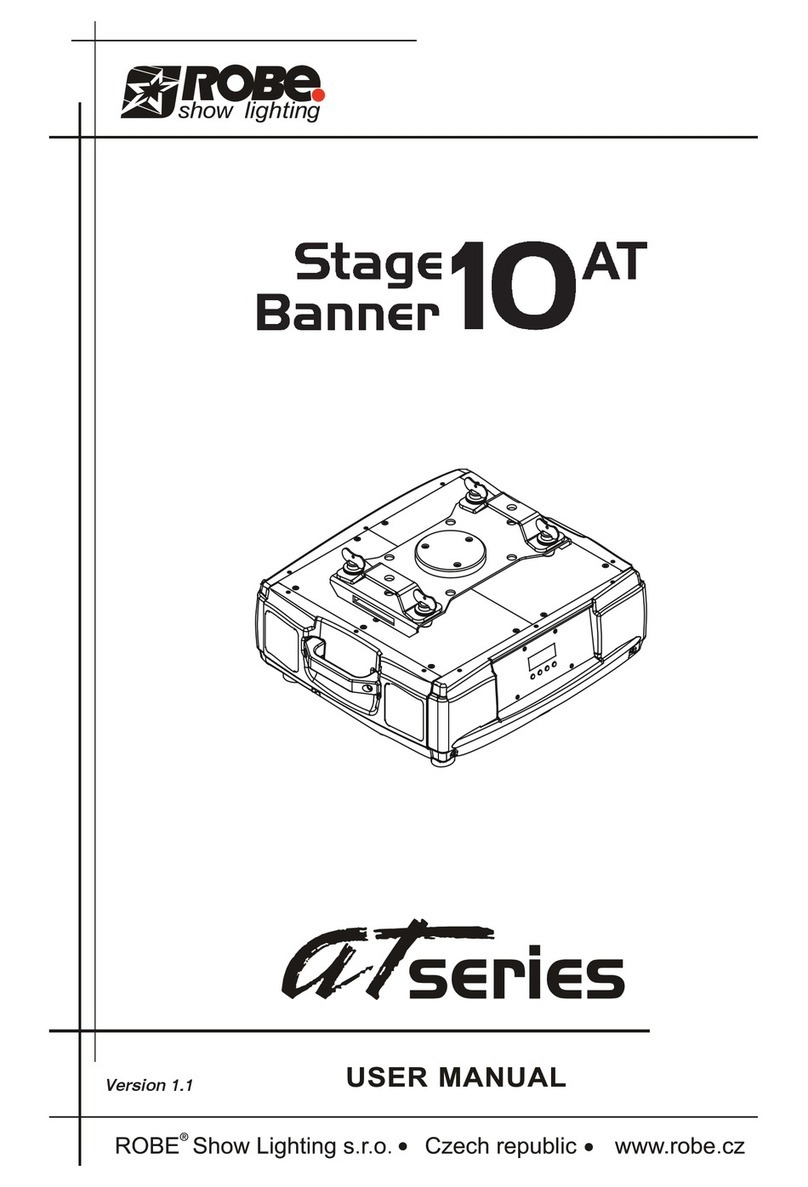 Robe Stage Banner 10 AT Series user manual