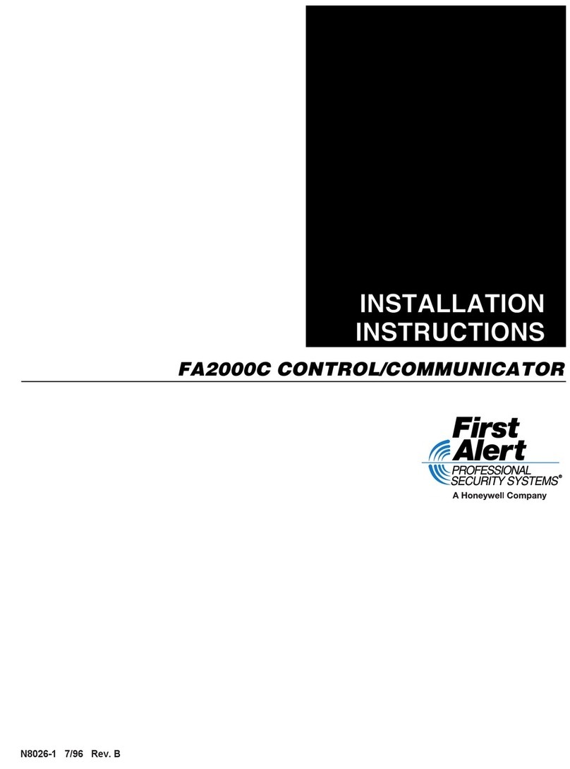 First Alert FA2000C installation instructions