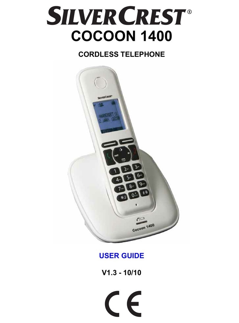 Silvercrest COCOON 1400 user guide