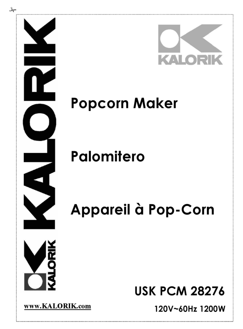 Kalorik USK PCM 28276 Installation guide