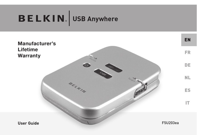 Belkin F5U203ea User manual