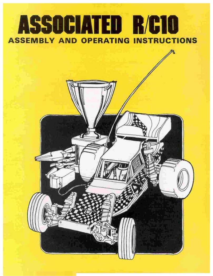 Associated Electrics RC10 Worlds Car Kit Assembly and operating instructions