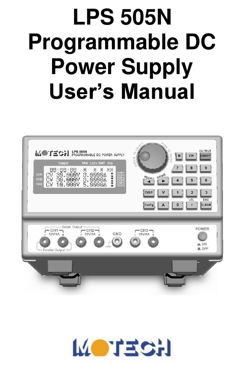 Motech LPS 505N user manual