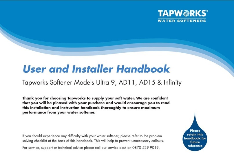 Tapworks Ultra 9 User and installation instructions