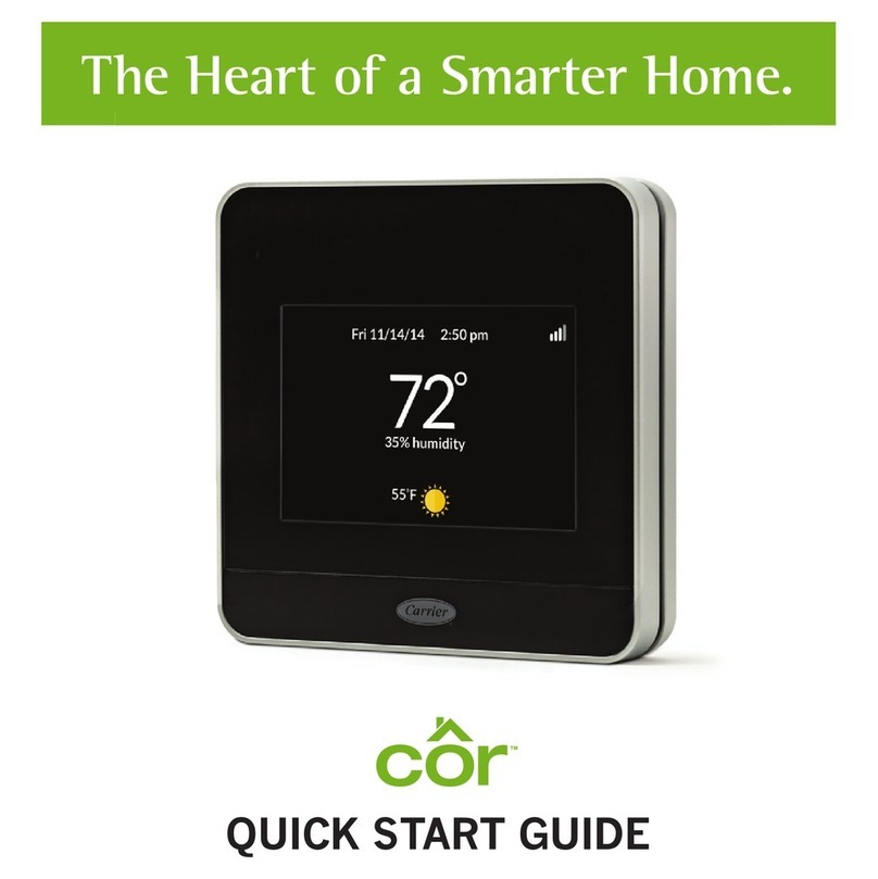 Carrier Cor quick start guide