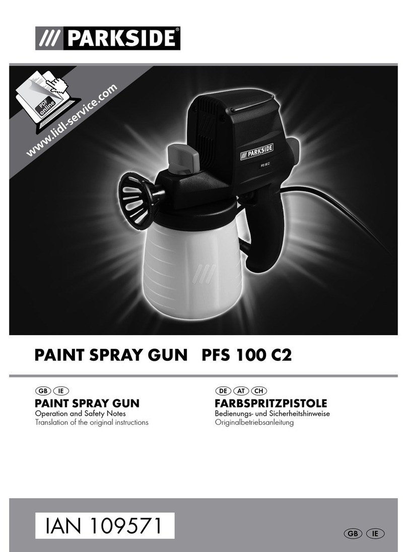 Parkside PFS 100 C2 Operation and safety notes